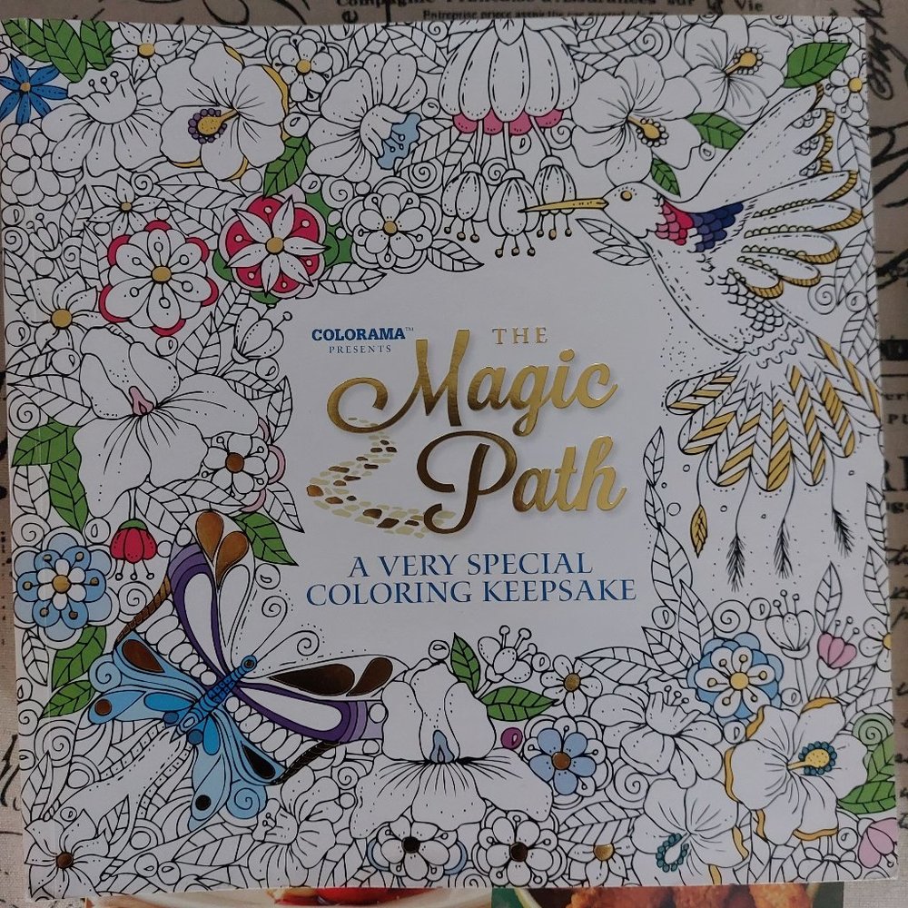 The Magic Path By Colorama VERY SPECIAL COLORING KEEPSAKE